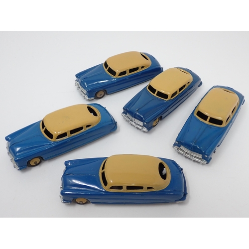 1243 - A Dinky Toys 139B Hudson 'Commodore' Sedan with five models