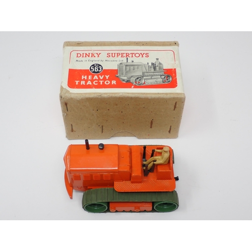 1246 - A boxed Dinky Toys No.563 Heavy Tractor with packing