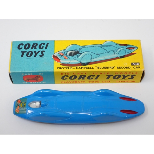 1257 - A boxed Corgi Toys No.153A Proteus-Campbell 'Bluebird' Record Car