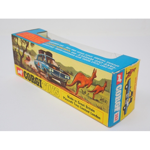 1258 - A boxed Corgi Toys No.302 Hillman Hunter with kangaroo