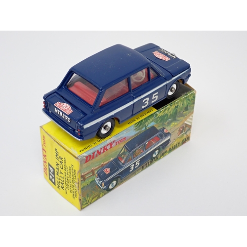 1272 - A boxed Dinky Toys No.214 Hillman Imp Rally Car