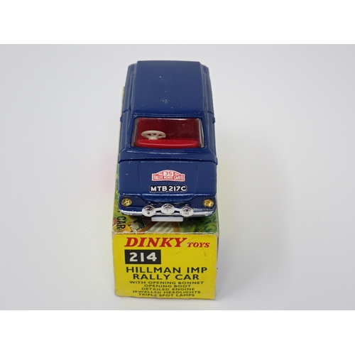 1272 - A boxed Dinky Toys No.214 Hillman Imp Rally Car