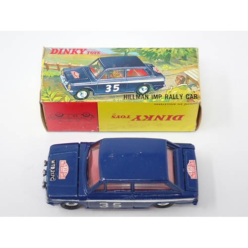 1272 - A boxed Dinky Toys No.214 Hillman Imp Rally Car