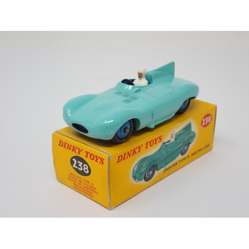 1284 - A boxed Dinky Toys No.238 Jaguar D-type Racing Car