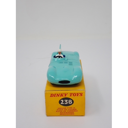 1284 - A boxed Dinky Toys No.238 Jaguar D-type Racing Car