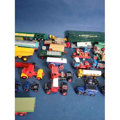 1298 - Two boxes of unboxed Corgi Cars, Vans and Lorries