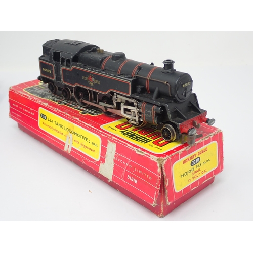 1333 - A boxed Hornby-Dublo 3-rail EDL11 'Silver King' Locomotive lacking tender, locomotive is very good c... 