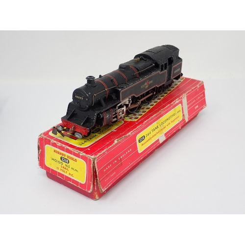 1333 - A boxed Hornby-Dublo 3-rail EDL11 'Silver King' Locomotive lacking tender, locomotive is very good c... 