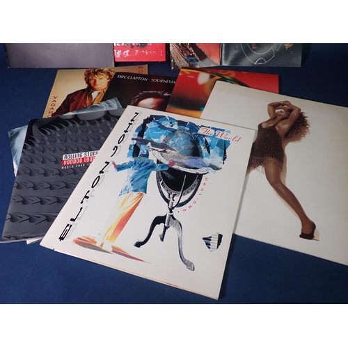 1453 - An unopened 'According to The Rolling Stones' Book and a collection of Music Programmes including Er... 