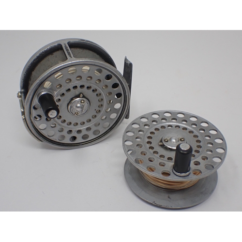 1601 - A Hardy Zenith 3 3/8in Fly Reel and spare Reel