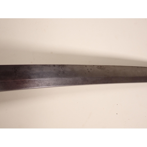 1467 - A Japanese Katana by Ishido Teruhide in WWII military mounts. This smith was descended from the famo... 