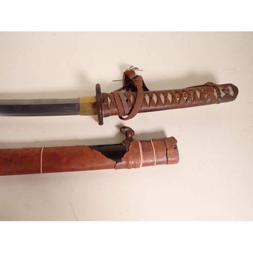 1468 - A Japanese Katana signed Koa Isshin Mantetsu and Showa Kanoto Miharu in Spring 1941. In WWII militar... 