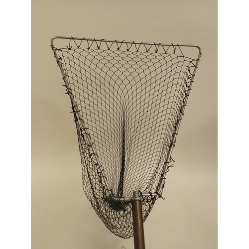 1611 - An ash long handled Landing Net by Herbert Hatton