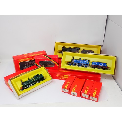 1070 - A boxed Hornby 00 gauge R450 LMS Fowler Locomotive, a boxed R868 SR M7 Locomotive, a boxed R553 Cale... 