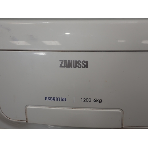 258 - A Zanussi Essential 1200 6kg Washing Machine, passed PAT