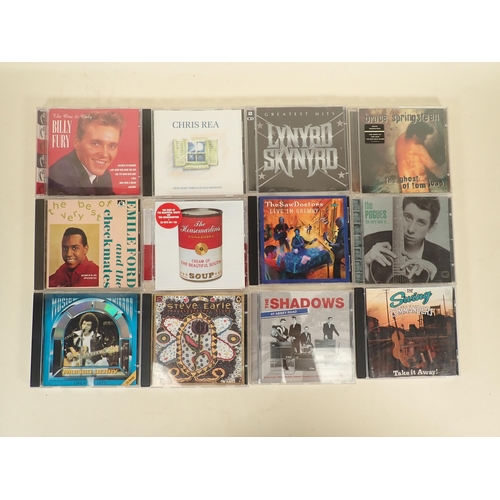 367 - An Eclectic mix of over 90 Compact Discs, Rock/Country/Pop. Artists include Red Hot Chili Peppers, G... 