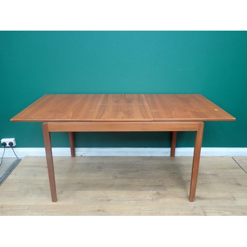 372 - Two modern teak Dining Tables