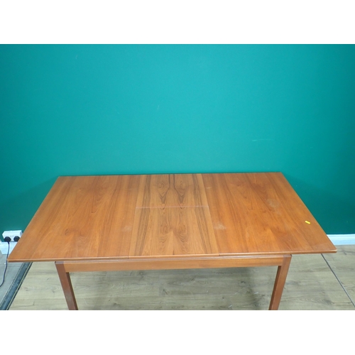 372 - Two modern teak Dining Tables