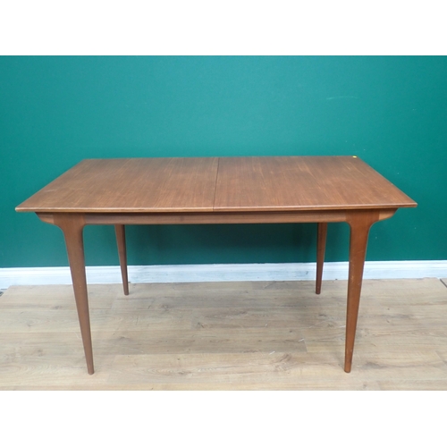 372 - Two modern teak Dining Tables