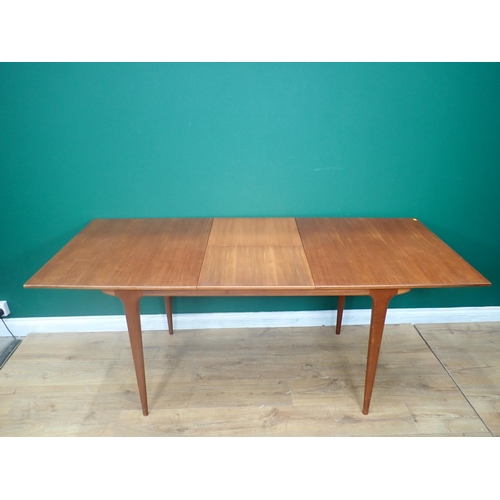 372 - Two modern teak Dining Tables