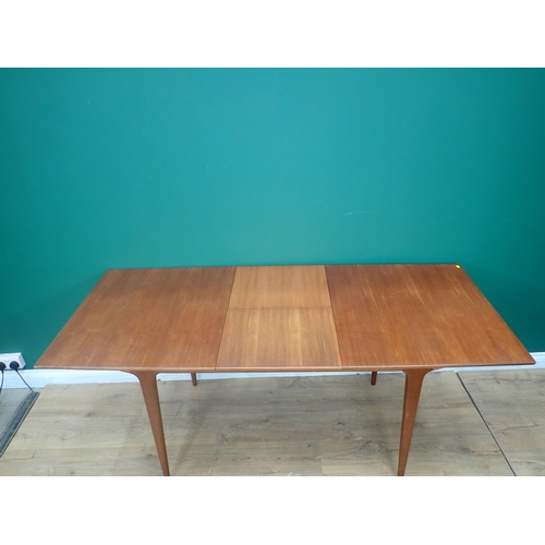 372 - Two modern teak Dining Tables