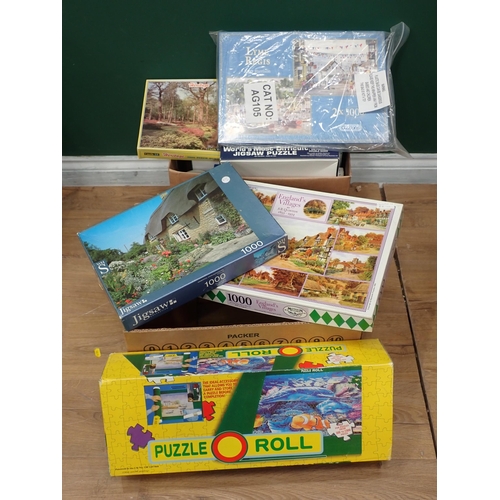 573 - A quantity of Jigsaw Puzzles