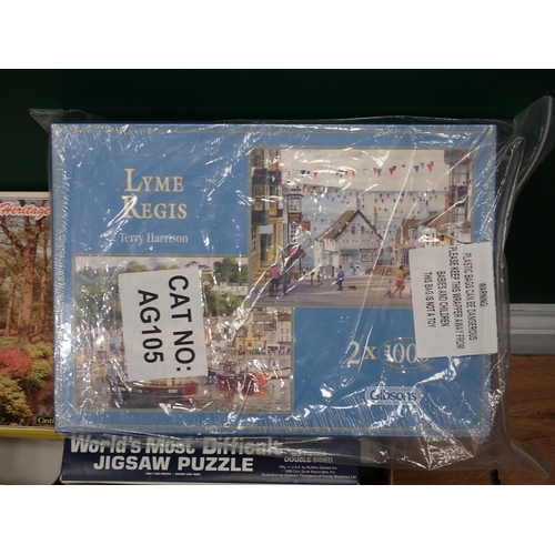 573 - A quantity of Jigsaw Puzzles