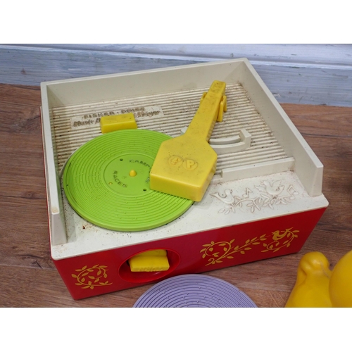 661 - A box of children's Toys including a drum