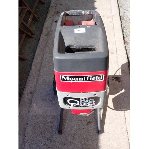 683 - A Mountfield Bio Quiet Shredder