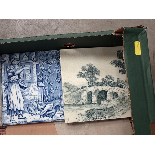 471 - A box of ceramic Tiles