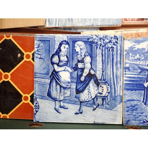 471 - A box of ceramic Tiles