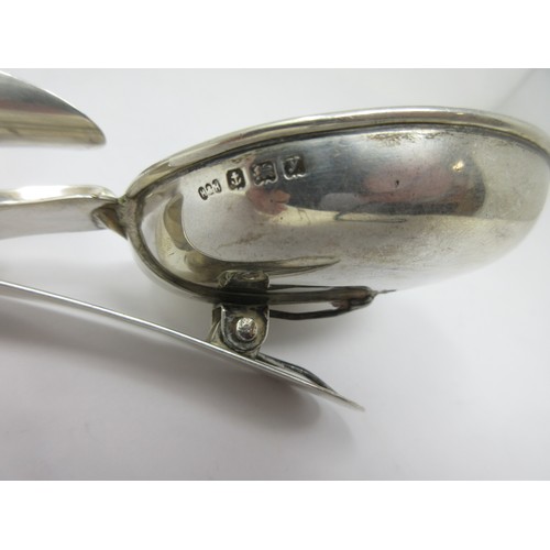 124 - A George V silver clip-on Cigarette Holder/Ashtray, Birmingham 1923, maker: H & H, small repair