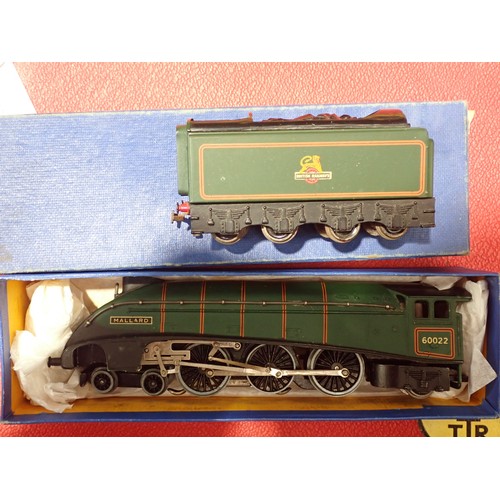 1075 - A boxed Hornby-Dublo L11 'Mallard' Locomotive and tender, boxed Hornby-Dublo EDL17 0-6-2T Locomotive... 