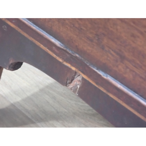 392 - A 19th Century panelled mahogany Linen Press fitted two drawers to base 6ft 9in H x 3ft 10in W