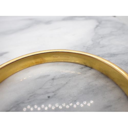 181 - A 9ct gold Slave Bangle, approx 13gms