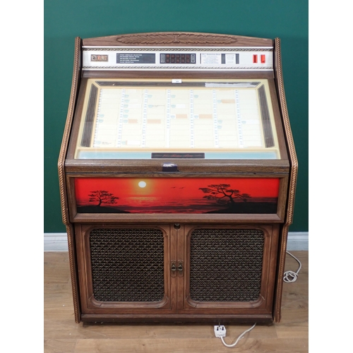 29 - An AMi 160 Selection Stereo Juke Box 3ft 10in H x 2ft 10in W, passed PAT, fuse removed