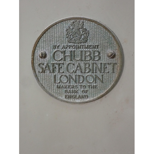 389 - A Chubb Safe with keys 2ft 7in H x 1ft 4in W