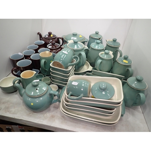 567 - A quantity of Denby pottery Tableware and a Denby brown glazed part Tea Set