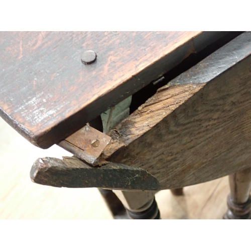 587 - A Georgian mahogany Pillar Table with octagonal top 2ft H x 1ft 9 1/2in W,  a walnut and marquetry i... 