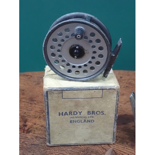 634 - A Hardy Bros Viscount Fishing Reel in original card box A/F, J.W. Young & Sons 'Beaudex' Reel, 'Wind... 