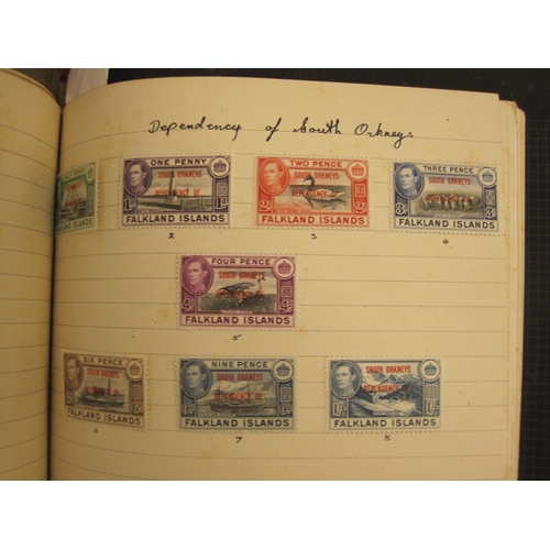 401 - An All World Stamp Collection contained in five albums, with interest in India, New Zealand and Eire... 