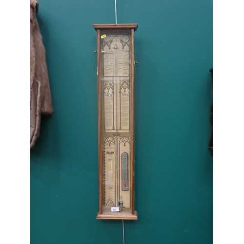 442 - An Admiral Fitzroy Barometer