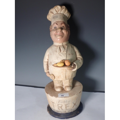 16 - A 'Tubby Trex' Bakery Advertising Figure 1ft 4in H