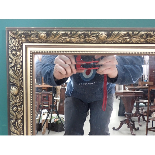 306 - A large gilt framed Wall Mirror 4ft 4in W x 3ft 4in H