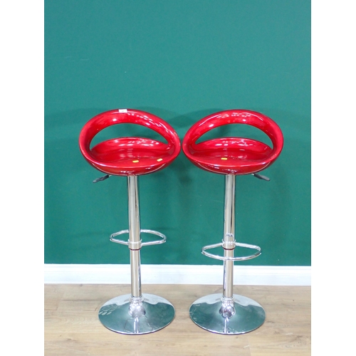 32 - Two modern Bar Stools