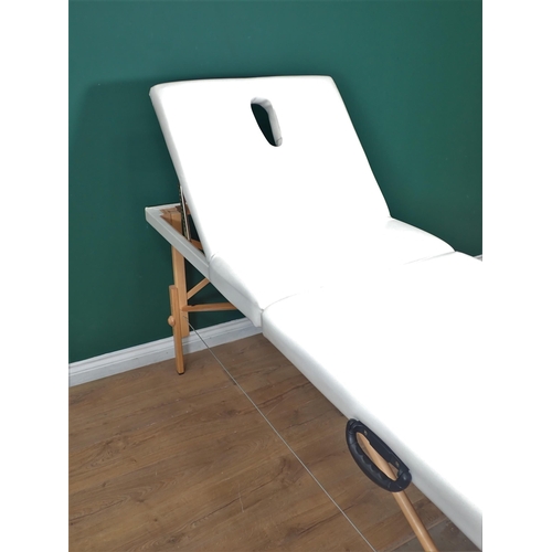 302 - An Earth Gear folding massage Table