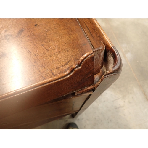 316 - *** WITHDRAWN *** A Georgian mahogany Washstand fitted cupboard door and single drawer 2ft 7in H x 1... 