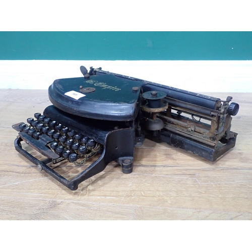 565 - An Empire No.1 Typewriter, Serial No.23728. Thrust action Typewriter manufactured in Canada, was pat... 