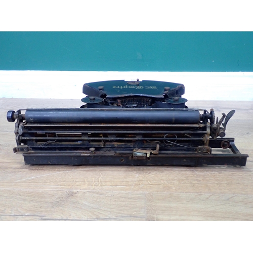 565 - An Empire No.1 Typewriter, Serial No.23728. Thrust action Typewriter manufactured in Canada, was pat... 