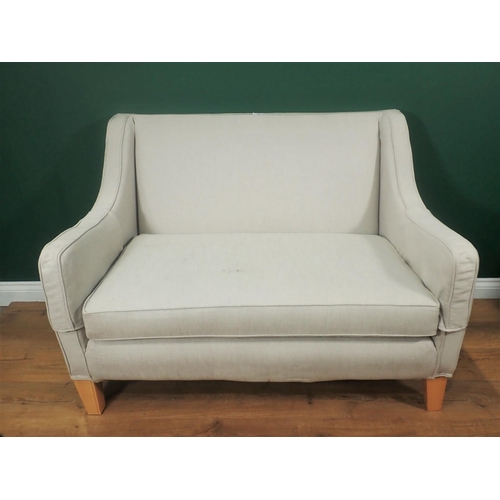 A modern Multiyork two seater Sofa 4ft 2in W x 2ft 10in H